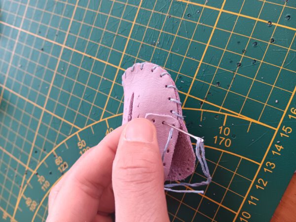 mini chaussures poupées a fabriquer soi même