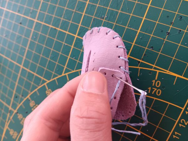 mini chaussures poupées a fabriquer soi même